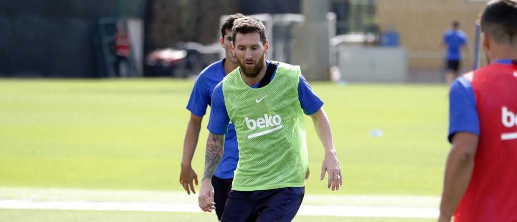 Messi está recuperado y jugará mañana por Champions League