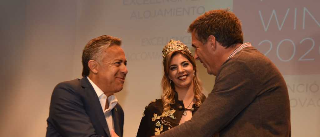Cornejo asistió a la gala de uno de los premios del vino más importantes