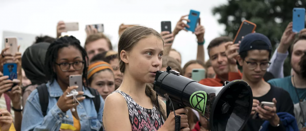 Greta Thunberg, de 16 años, lidera la lucha contra el cambio climático