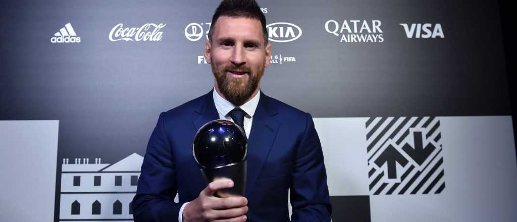 Messi ganó "The Best", el premio al mejor jugador del año