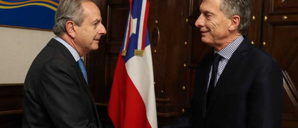 Piñera confirmó la renuncia del embajador chileno en Argentina