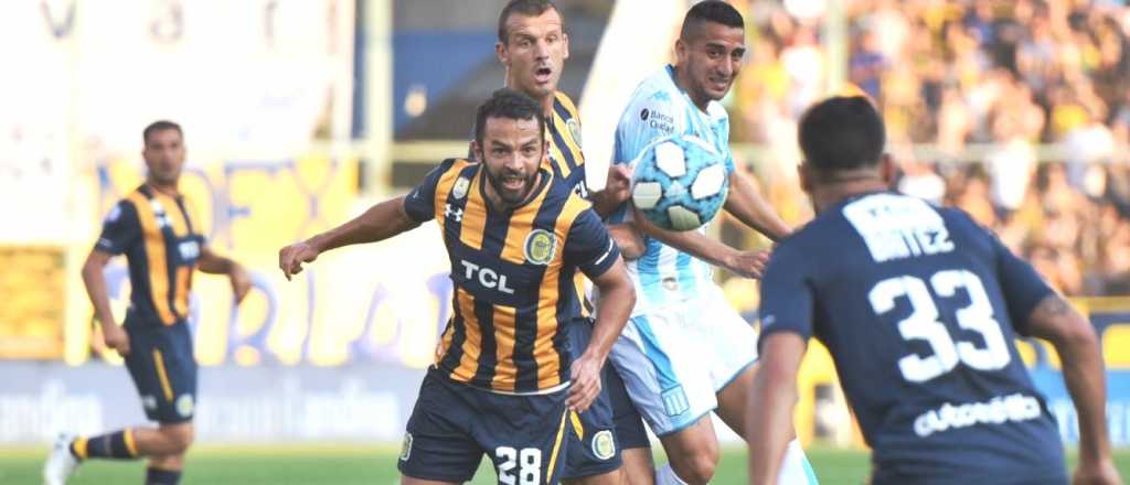 Central empat&oacute; con Racing y el mendocino Lucas Gamba meti&oacute; un golazo