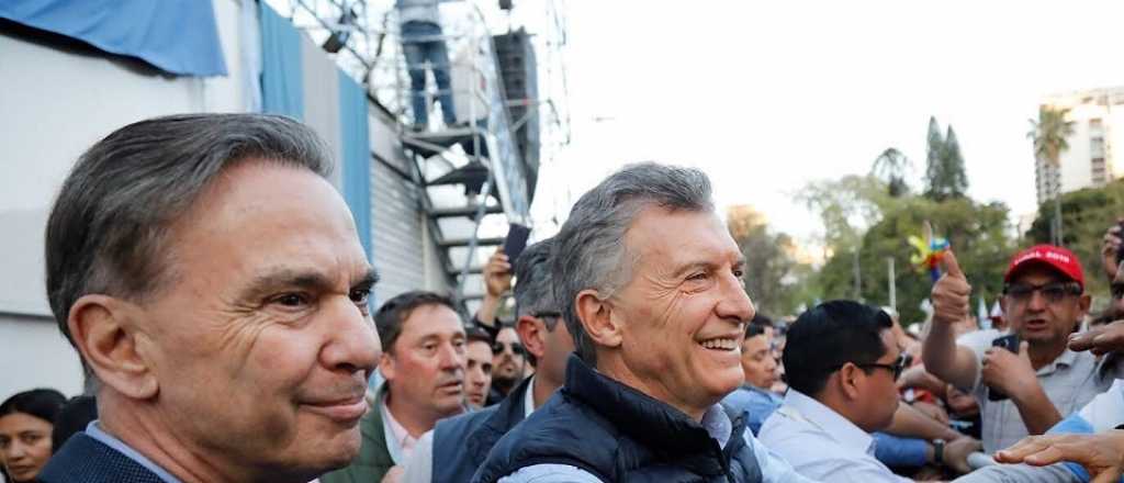 Macri felicitó a Rodolfo Suarez en las redes sociales