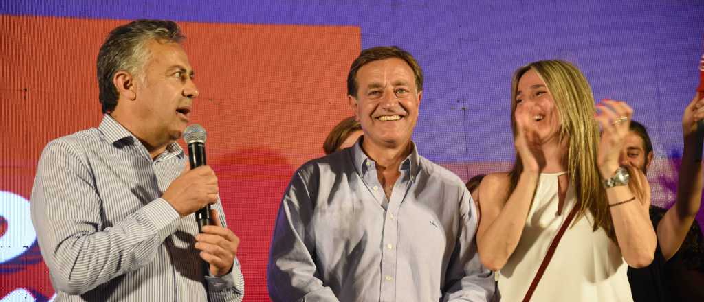 Cornejo festejó el triunfo con críticas a Alberto Fernández