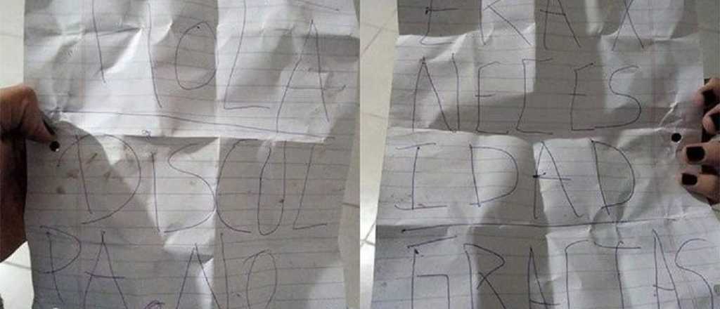 Rob&oacute; una bici y la devolvi&oacute; con una carta: "Era por necesidad"