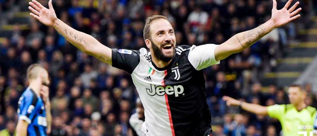 Con goles de Dybala e Higuaín, Juventus venció a Inter