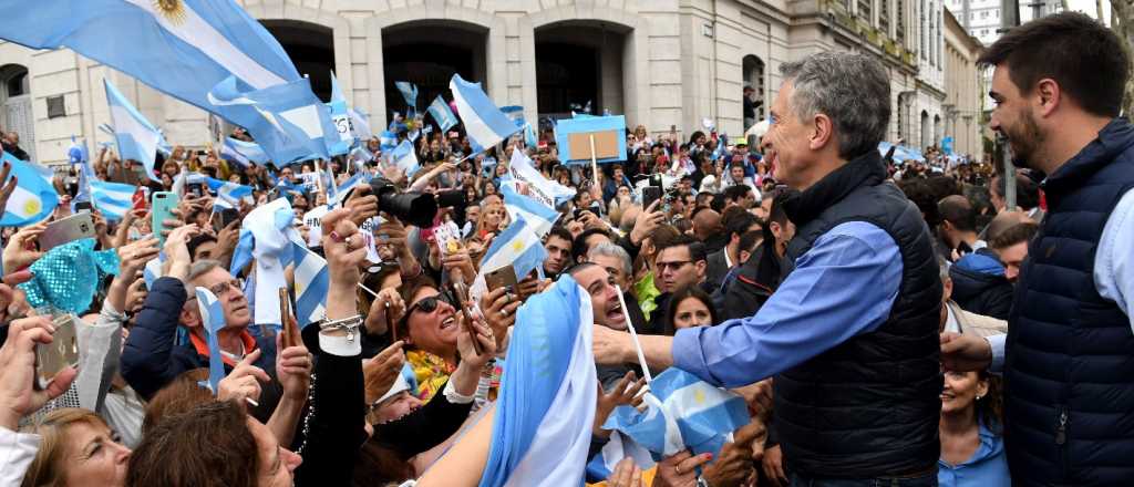 Macri dijo que "no hay choripán" en las marchas del "Sí, se puede" 