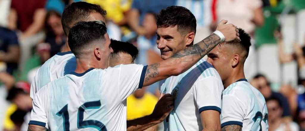 Argentina goleó a Ecuador por 6 a 1