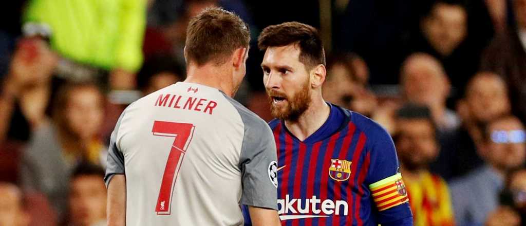 "Messi te hacer ver como un estúpido", afirmó el capitán del Liverpool