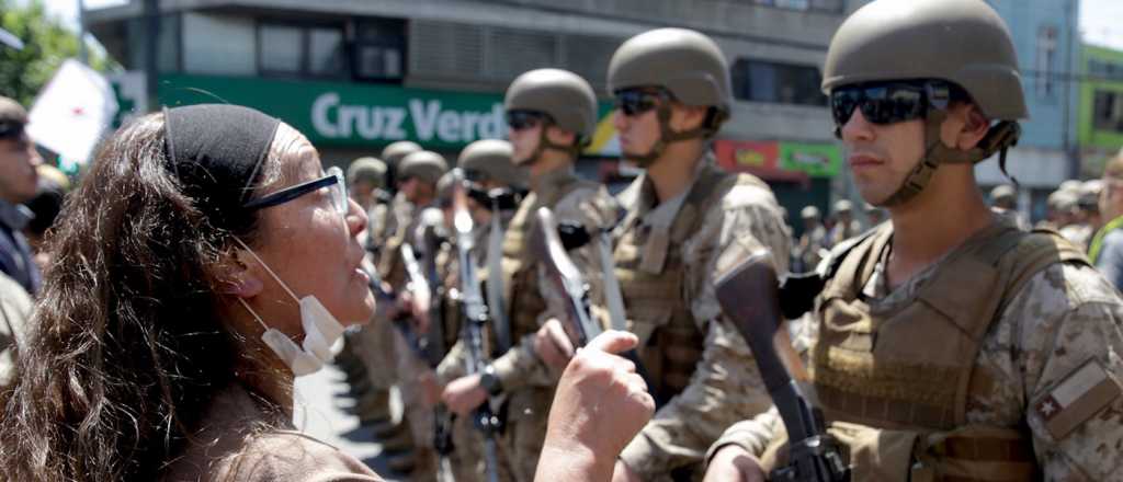 Carabineros hirieron a un equipo de TN en Chile durante los incidentes