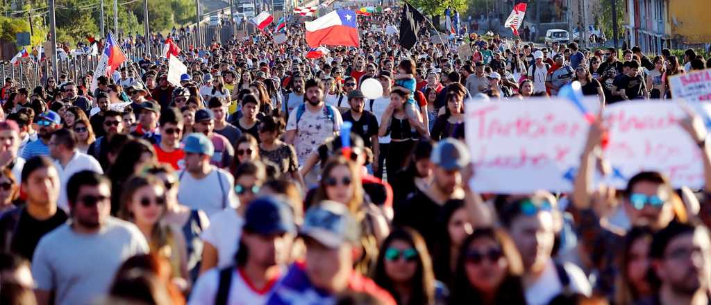 Habrá otra manifestación en solidaridad con el pueblo chileno en Mendoza