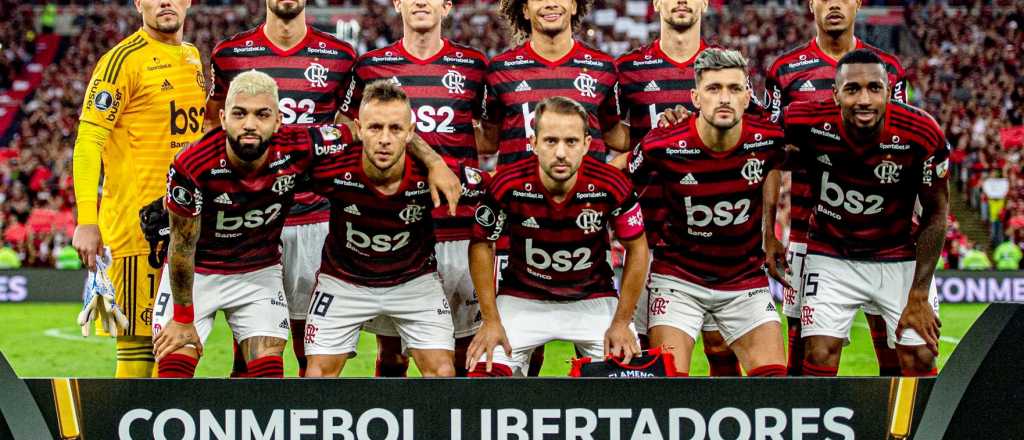 Tres jugadores del Flamengo dieron positivo de coronavirus