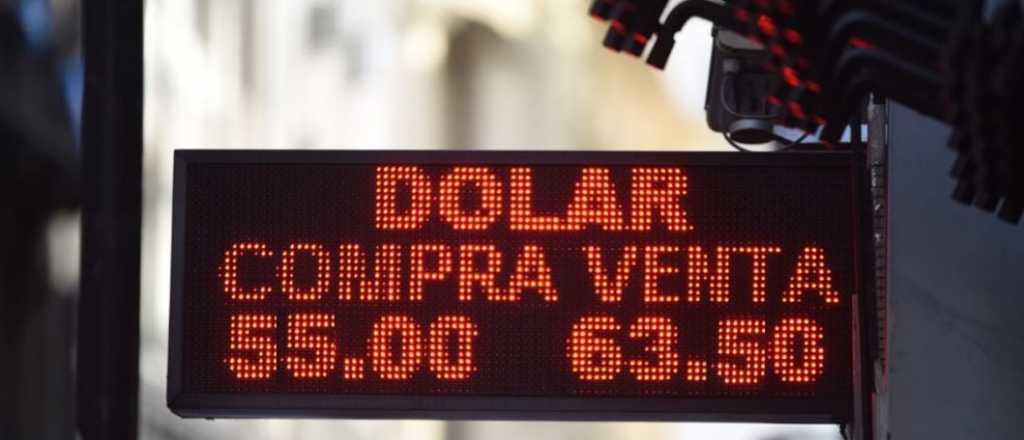 El dólar se mantiene en 63,50 pesos en el Banco Nación
