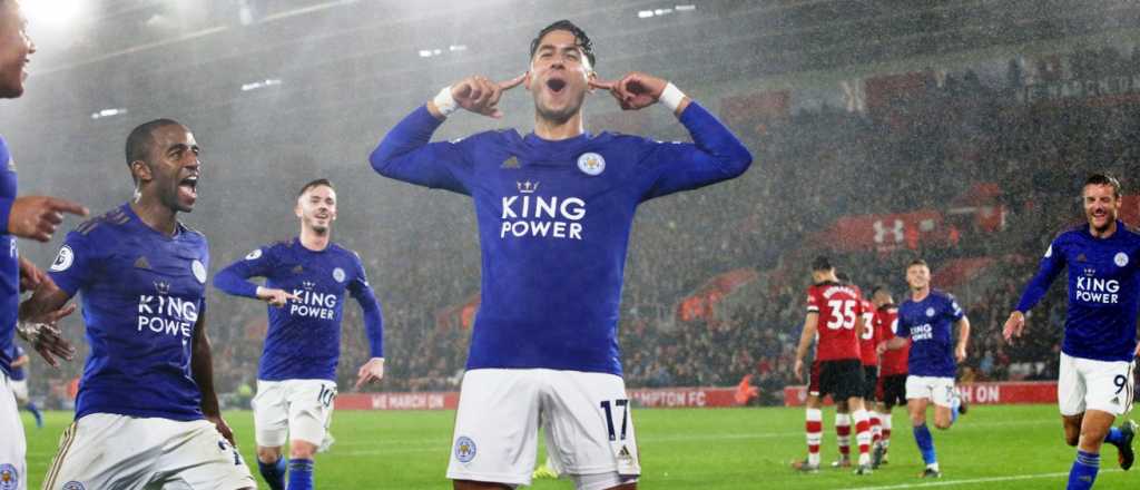 Leicester City humilló a Southampton e igualó un récord histórico