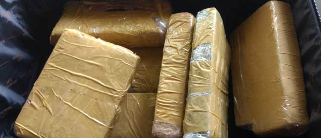Detuvieron a un hombre en Guaymallén con más de 5 kilos de droga