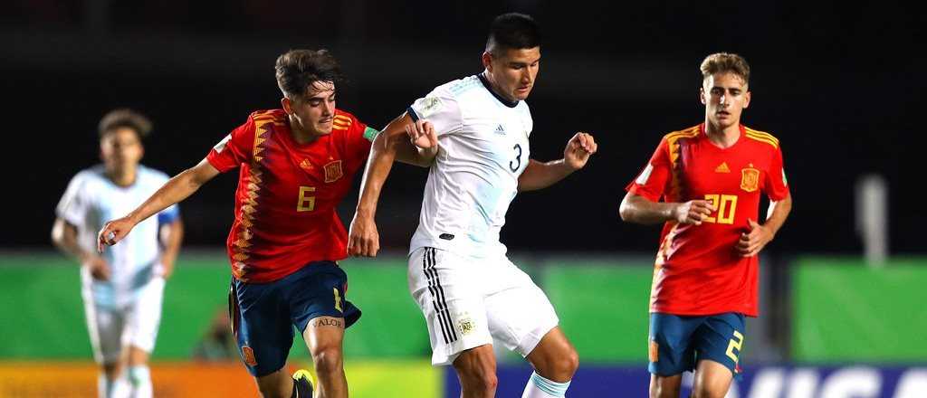 Mundial Sub 17: Argentina empató con España en el debut
