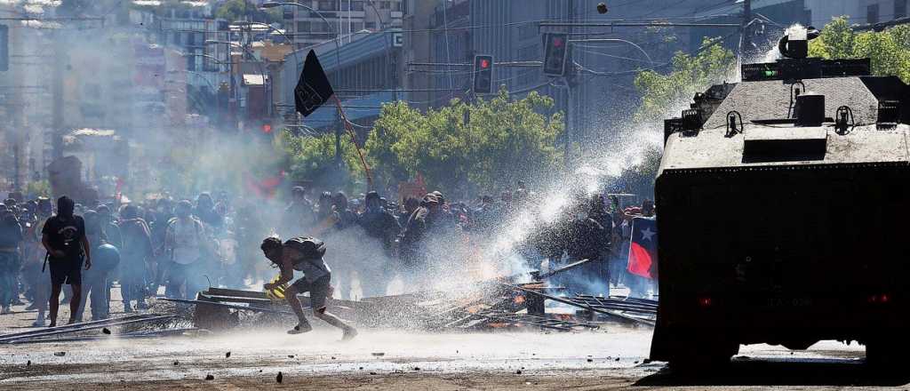 Volvieron las protestas y disturbios en Chile