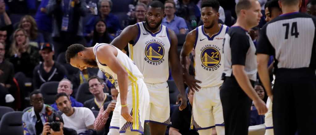 Videos: as&iacute; fue la fractura de Stephen Curry, estrella de la NBA