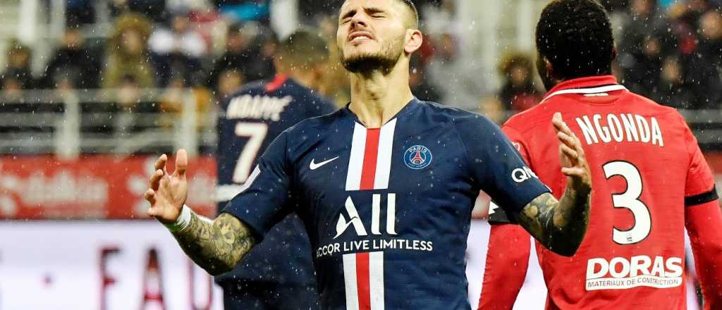 París Saint Germain, con todos los argentinos, perdió ante el humilde Dijon
