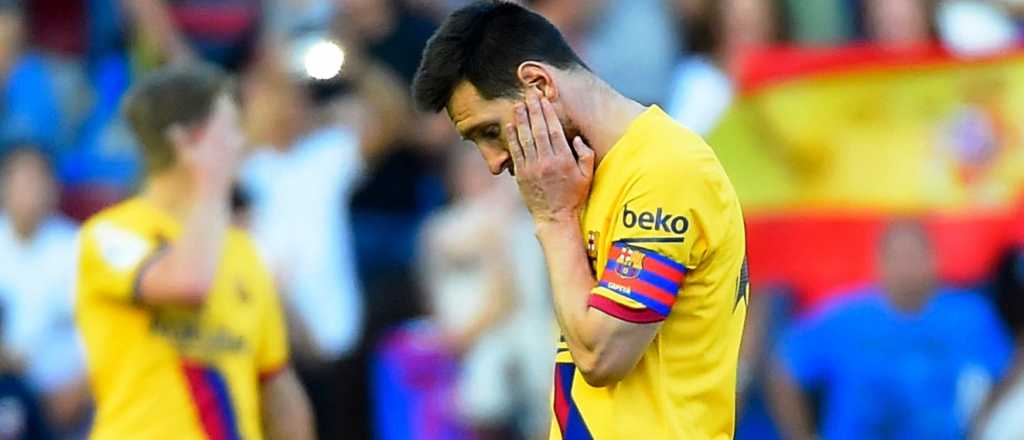 Messi convirtió otro gol récord, pero Barcelona perdió ante Levante