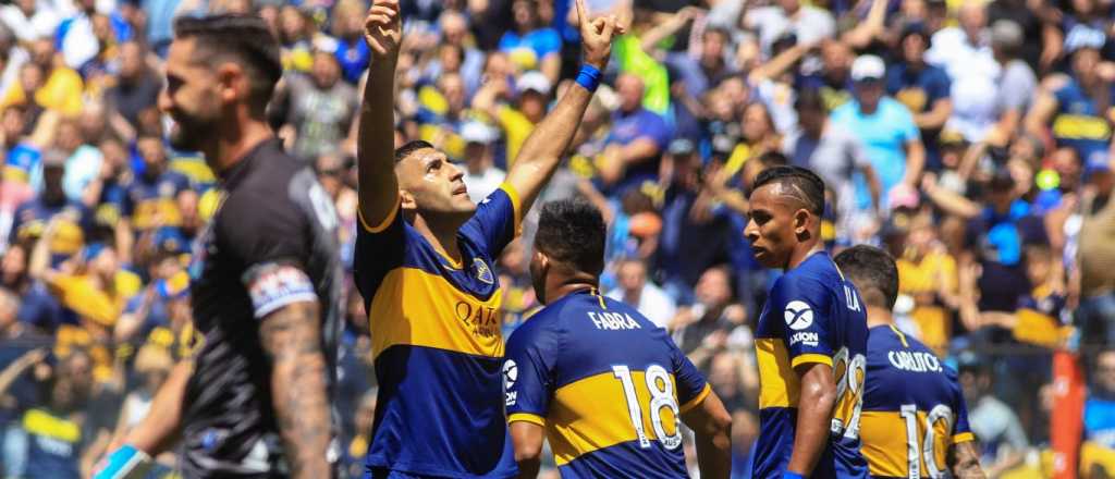 Boca gole&oacute; y tambi&eacute;n se sum&oacute; a la cima de la Superliga