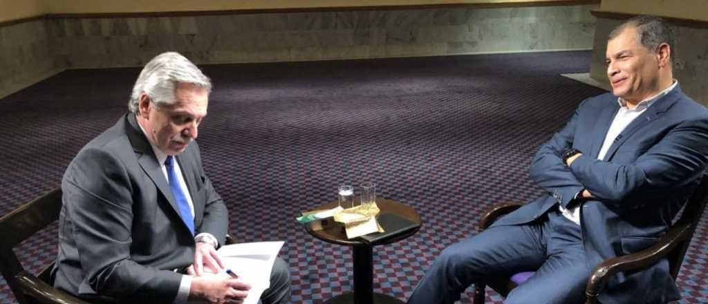 Alberto F. sobre Rafael Correa: "Compartimos una visi&oacute;n com&uacute;n"