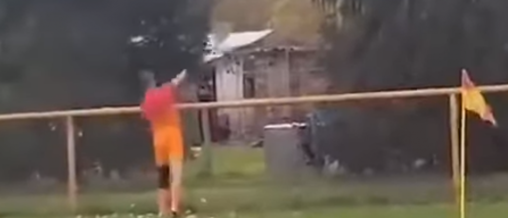 Video: futbolista mat&oacute; a una gallina de una patada en pleno partido