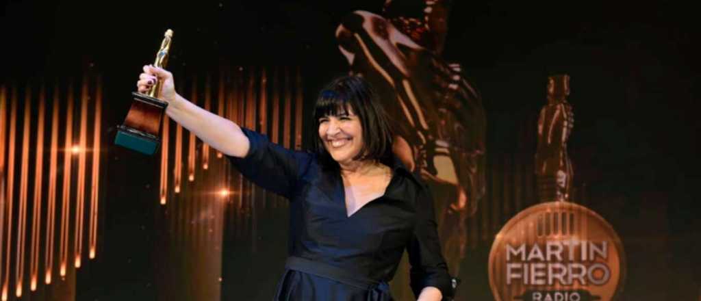 El Mart&iacute;n Fierro de Oro de la radio fue para "La Negra" Vernaci