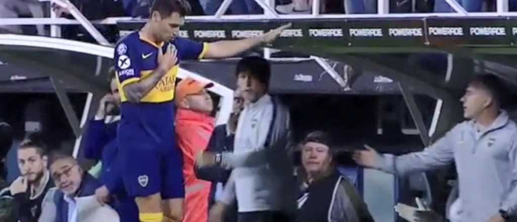 Video: el gesto de Mauro Z&aacute;rate contra los hinchas de V&eacute;lez