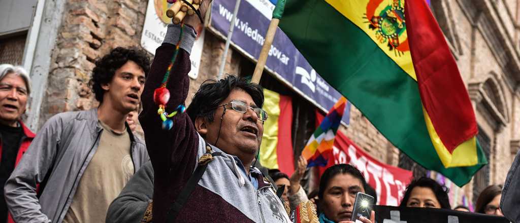 Seguidores de Evo Morales coparon La Paz para pedir el respeto a ind&iacute;genas