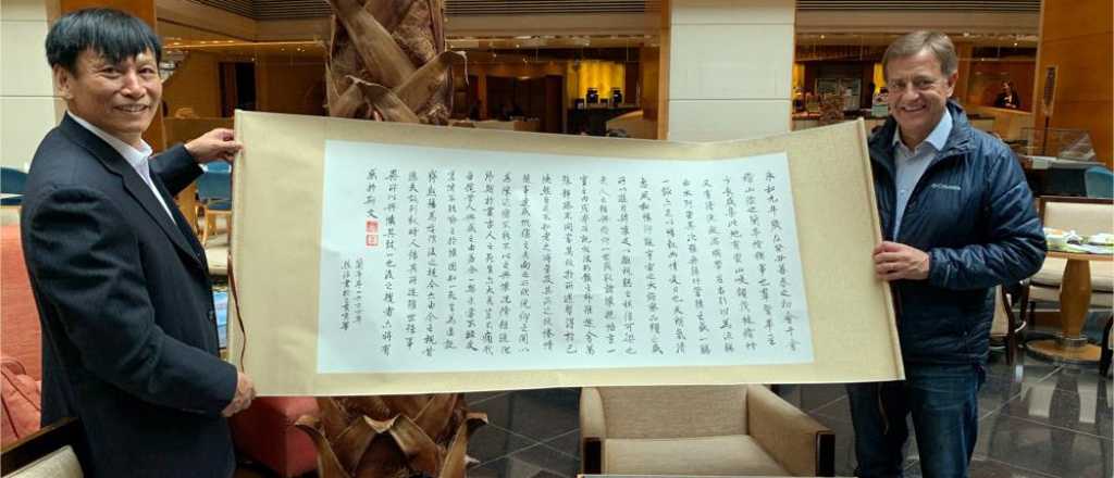 Rodolfo Suarez visitó a los chinos que reactivarán Potasio Río Colorado