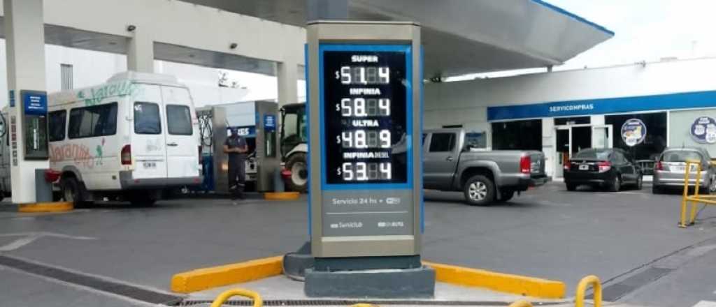 Finalizó el congelamiento de combustibles: los nuevos precios en Mendoza