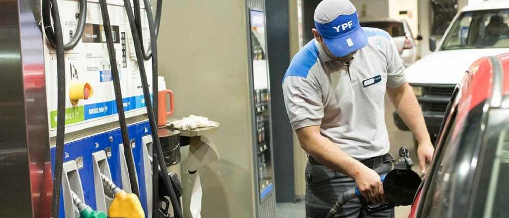 YPF aumentó 9% el precio de los combustibles
