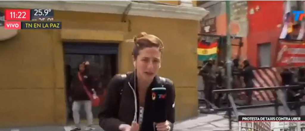 Video: increparon al equipo de TN en Bolivia y los trataron de mentirosos