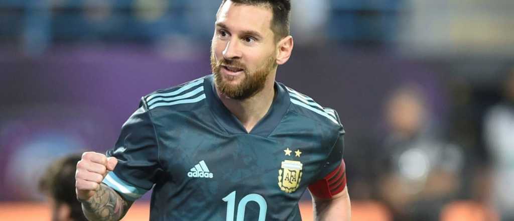 Argentina venció a Brasil con gol de Messi