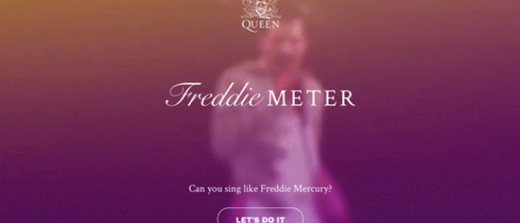FreddieMeter: compará cuánto se parece tu voz a la de Freddie Mercury