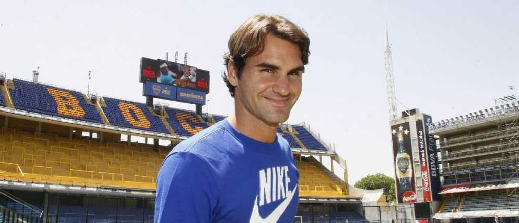 Federer comparó Wimbledon con la Bombonera y en Boca enloquecieron