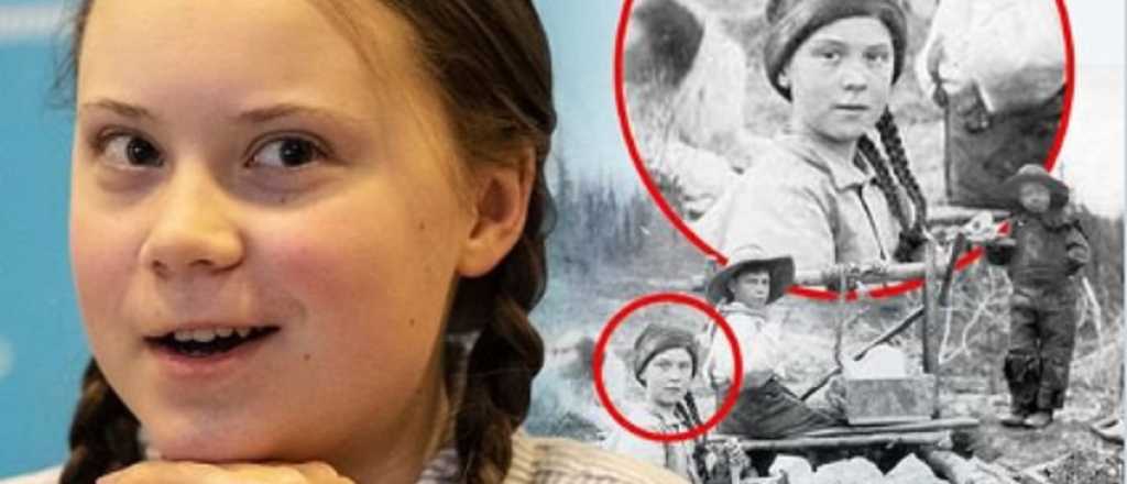 El misterio del día: ¿Qué hace Greta Thunberg en una foto de hace 120 años?