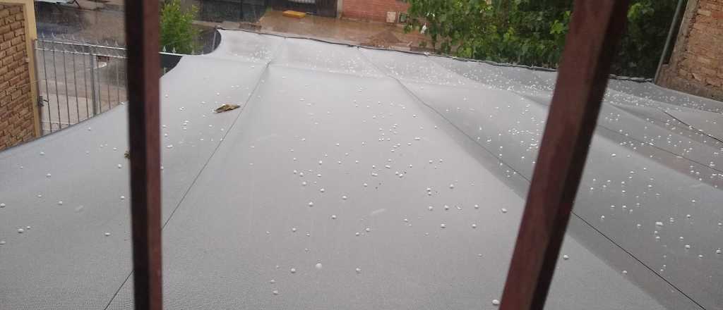 Video: as&iacute; cay&oacute; granizo en el Gran Mendoza
