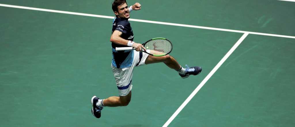 Copa Davis: Guido Pella ganó el primer punto de Argentina ante España