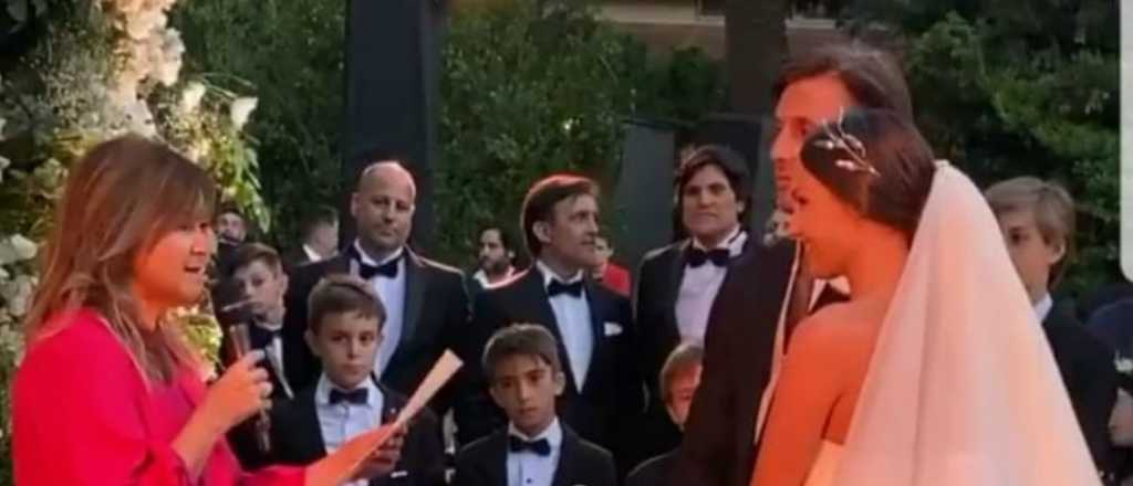 Video: Pampita y Morit&aacute;n dieron el "S&iacute;"