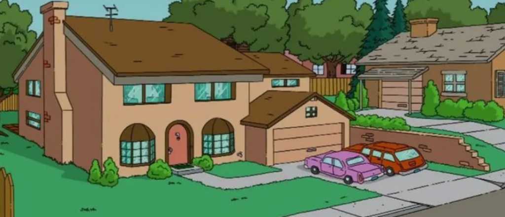 Google maps encontr&oacute; la casa de Los Simpsons: mir&aacute; c&oacute;mo es