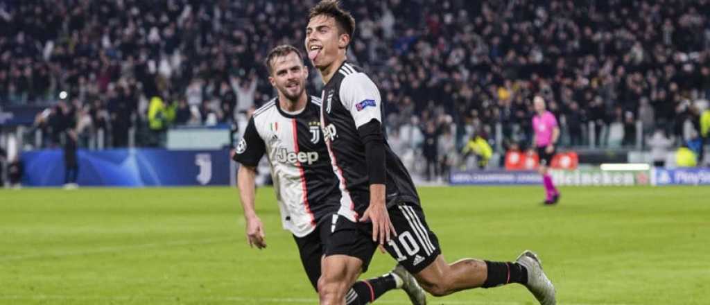 La Juventus gan&oacute; con un golazo de Dybala y se qued&oacute; con su grupo