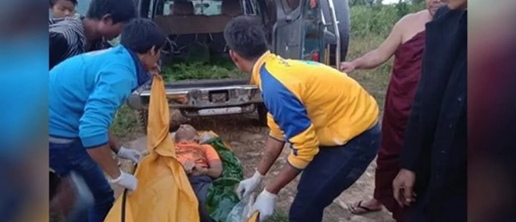 Una argentina resultó herida al explotar una mina antipersona en Myanmar