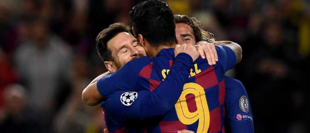 Messi fue figura, Barcelona le ganó al Dortmund y se quedó con el grupo