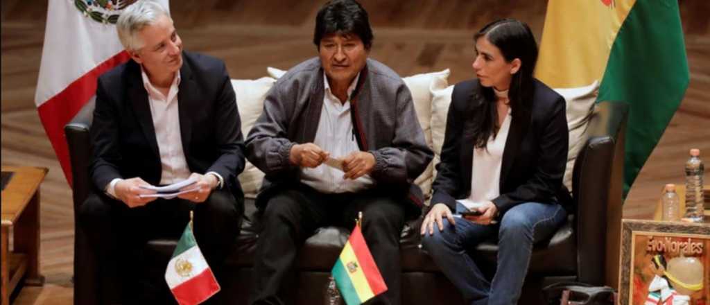 Abuchearon a Evo Morales cuando daba un discurso en México