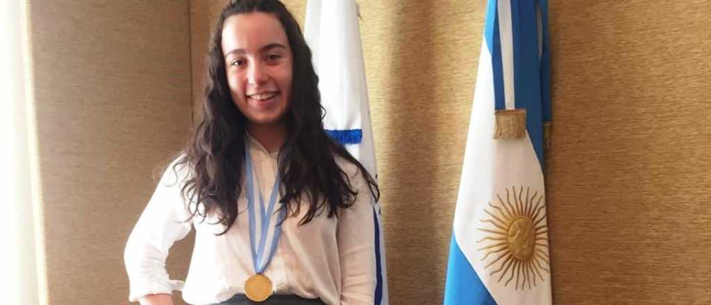 Alumna mendocina ganó las Olimpiadas Nacionales de Medio Ambiente