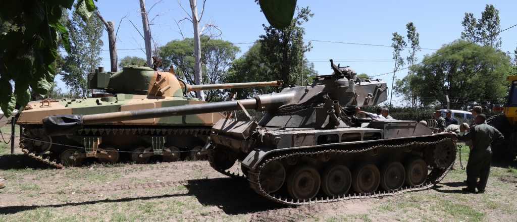 El impresionante tanque de guerra que incorporó el Museo Militar de San Rafael