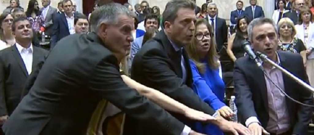 Massa agradeci&oacute; el respaldo para ser presidente de la C&aacute;mara de Diputados