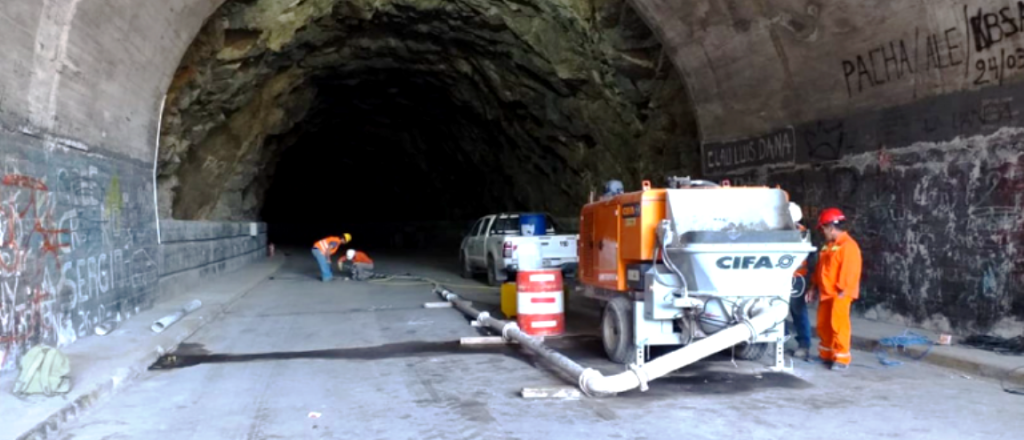 Comenzaron las obras de perforación en el Túnel 1 de Cacheuta